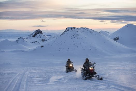 Meet us at Gullfoss - Snowmobile tour, available all year — photo 5