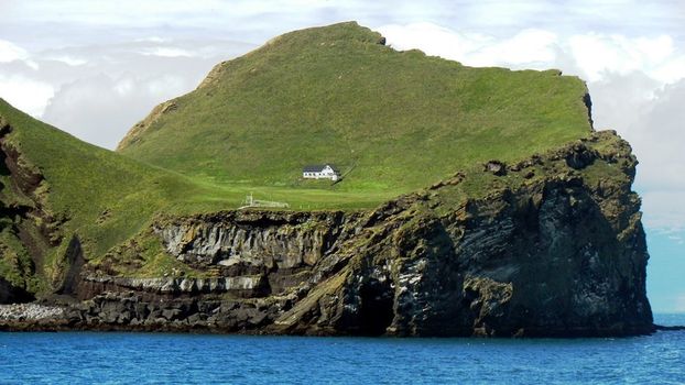 Puffin, island, and volcano boat tour — photo 8