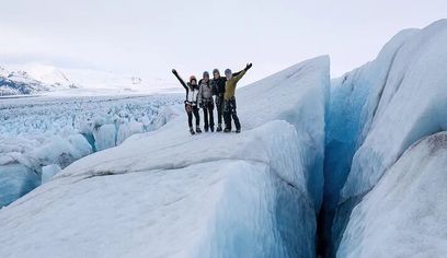 Glacier Adventure from the Glacier Lagoon