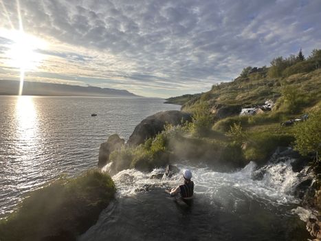 Akureyri Tandem Kayaking - Geothermal Waterfall & local coastline — photo 6