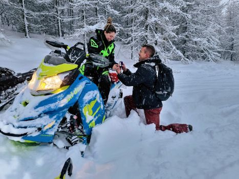 Adventure snowmobile tour Akureyri — photo 10