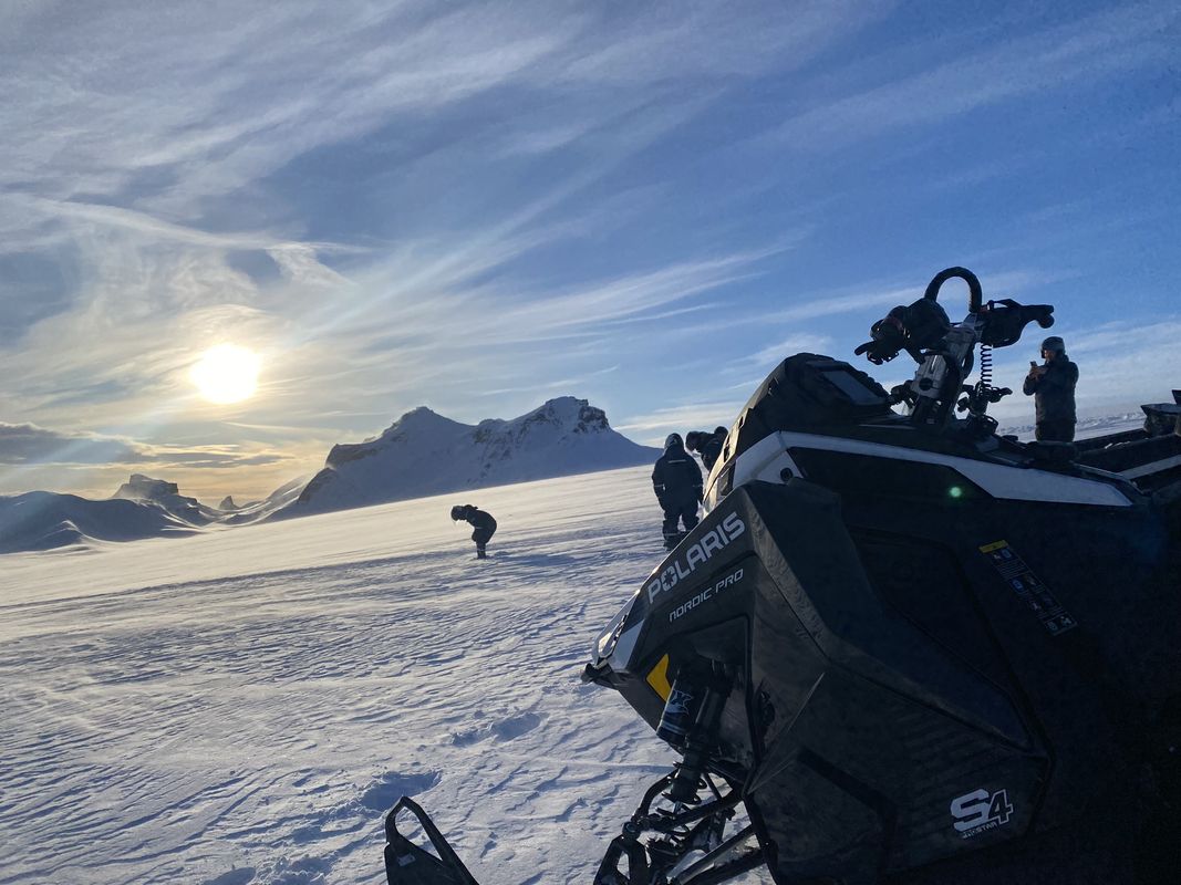 Private Eyjafjallajökull Glacier Super Jeep Tour and snowmobile DAY Tour, photo 6 of 17