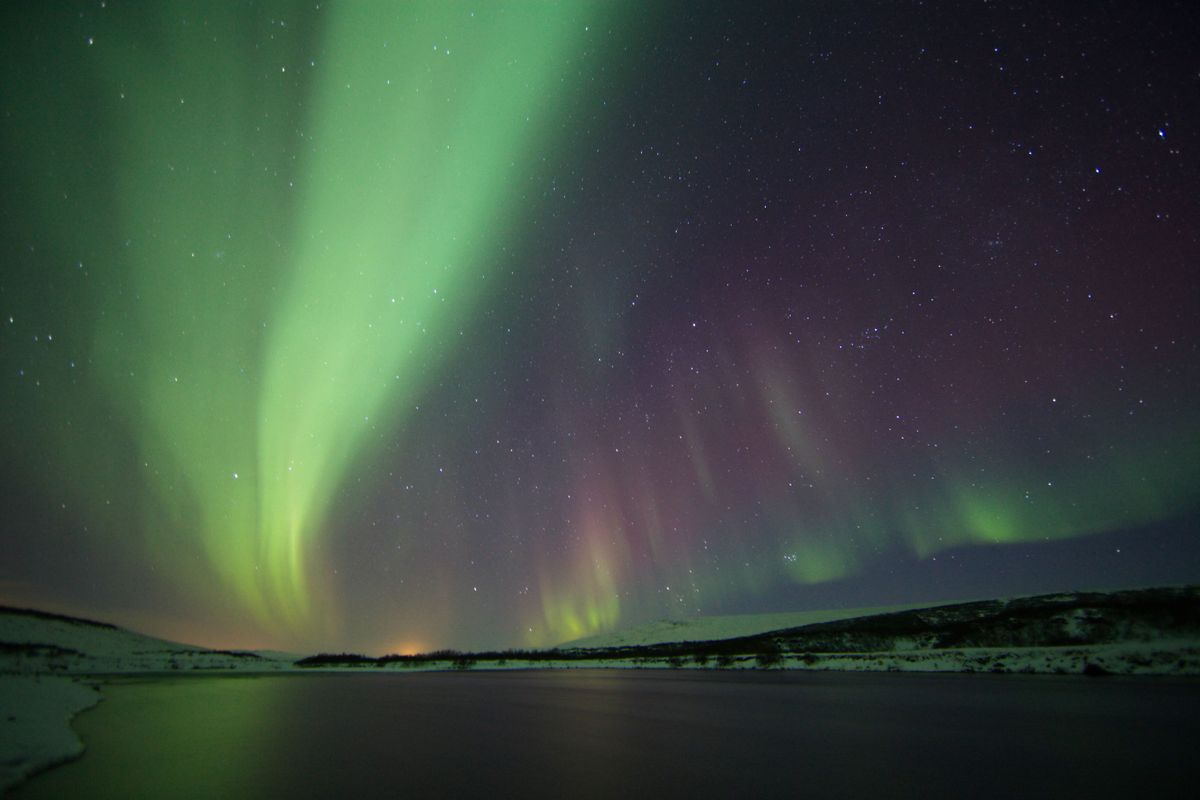 Northern Lights - Small Group Tour (You will be picked up by a small or large bus and first taken to the main bus station)