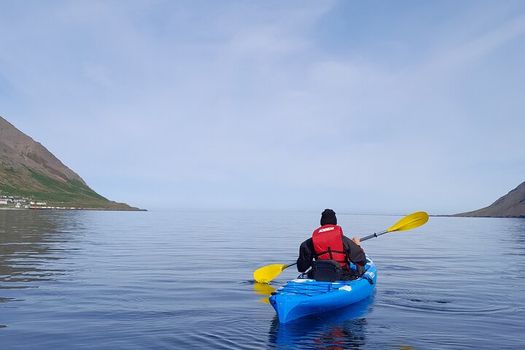 Private: Guided kayak tour in Siglufjörður / Siglufjordur. — photo 2