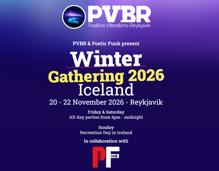 Early Bird Ticket: PVBR & Poetic Funk present - Winter Gathering 2026 Iceland - 20-22 November