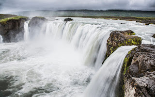 Goðafoss Waterfall & Whale Watching from Akureyri Port
