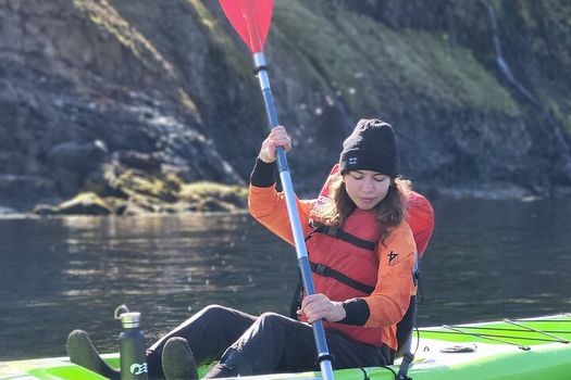 Guided kayak tour in Siglufjörður / Siglufjordur. — photo 8