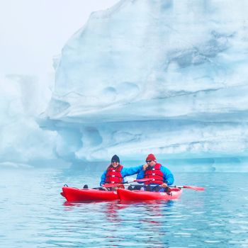 Kayaking at The Glacier Lagoon — photo 11