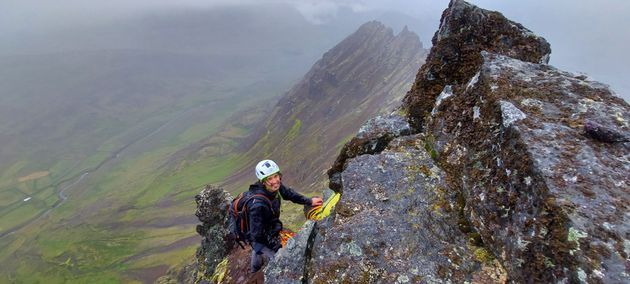 Hraundrangi climbing — photo 9