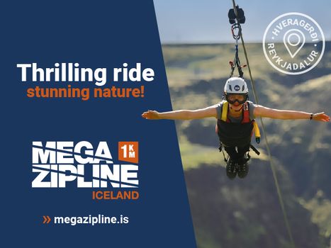Mega Zipline - Conventional Ride with transfer from Reykjavik — photo 3