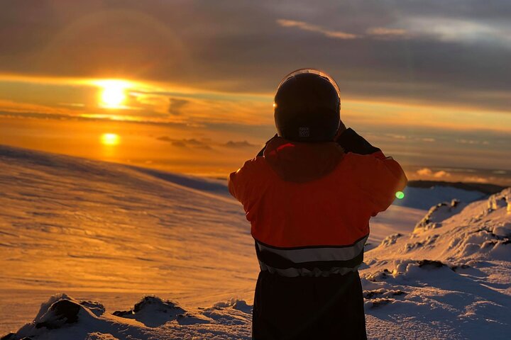 Snowmobiling on Eyjafjallajökull, photo 9 of 10