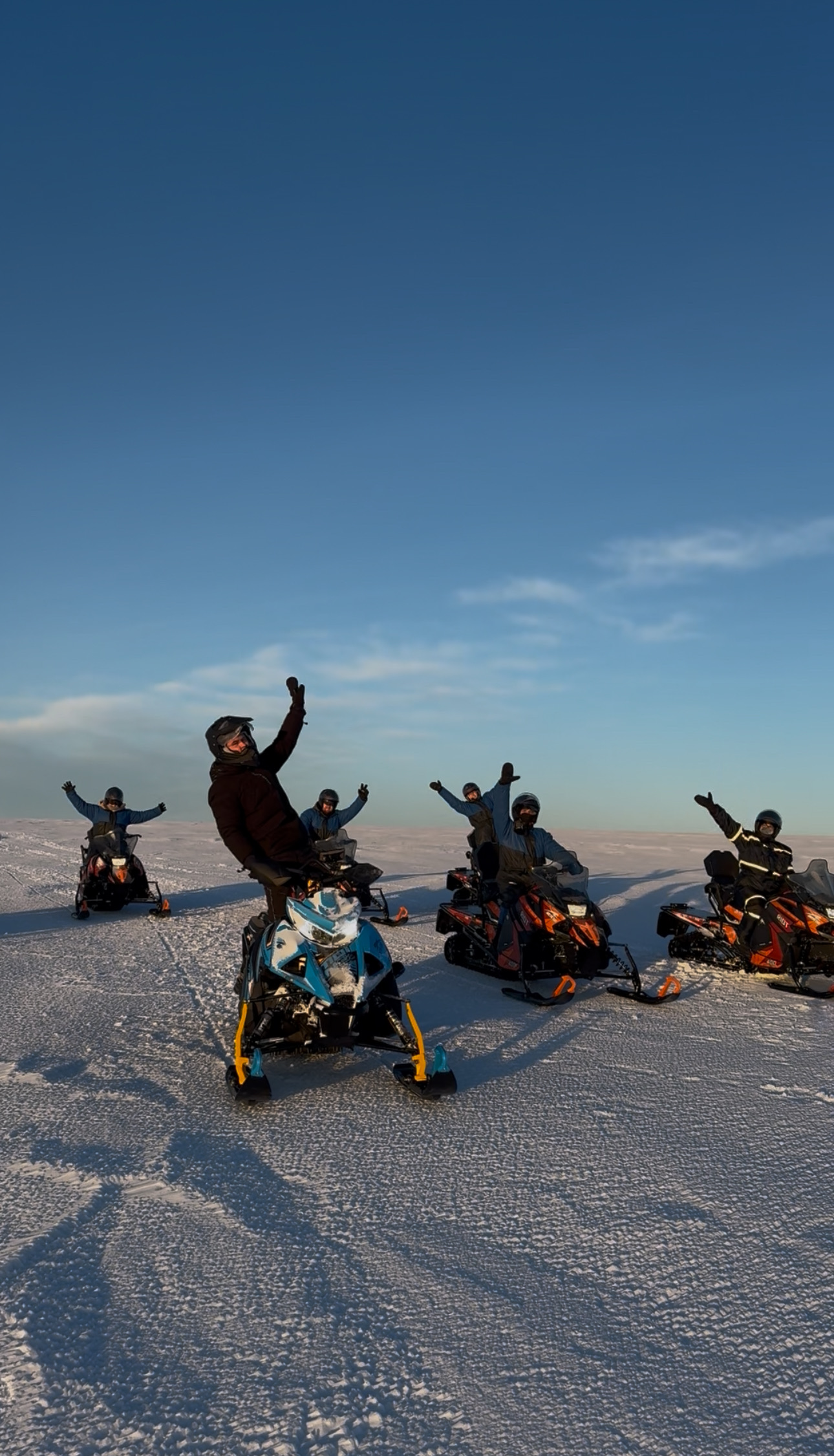 Snowmobile on Langjökull Glacier from Husafell (optional pick up from Reykjavik), photo 13 of 14