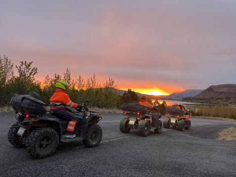 Midnight Sun - Viking way ATV Adventure with transfer from Reykjavik