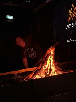 Lava Show in the town of Vík — photo 14