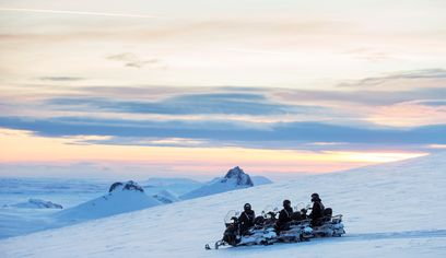  Pearl Tour - Golden Circle Super Jeep Tour & Snowmobiling - from Reykjavik