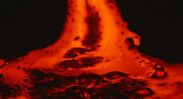 Lava Show in the town of Vík — photo 11