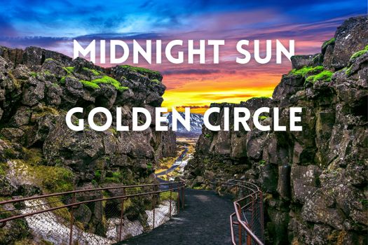 Private Midnight Sun Golden Circle Tour
