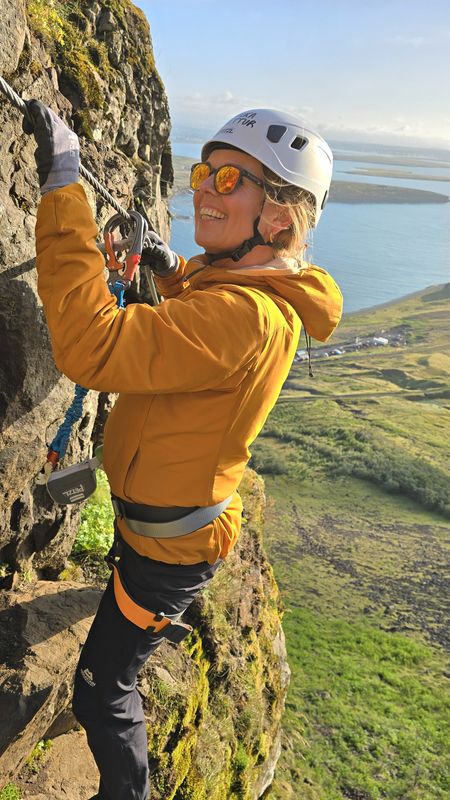 Fálkaklettur Via Ferrata close to Reykjavik, photo 3 of 17