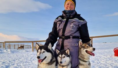 Siberian Husky Kennel Visit