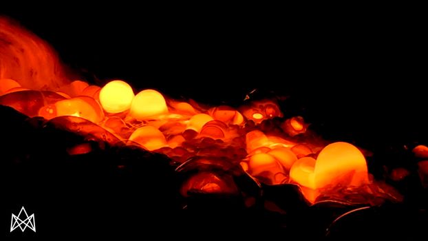 Lava Show in the town of Vík — photo 3