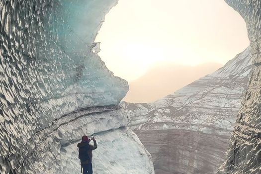 Private Ice Cave Katla, South Coast Waterfalls & Black Sand Beach — photo 7