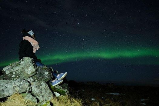 Private Northern lights with photographs