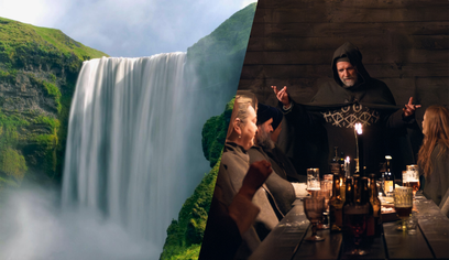 Private South Coast Tour and Viking Story Night with Icelandic Tasting
