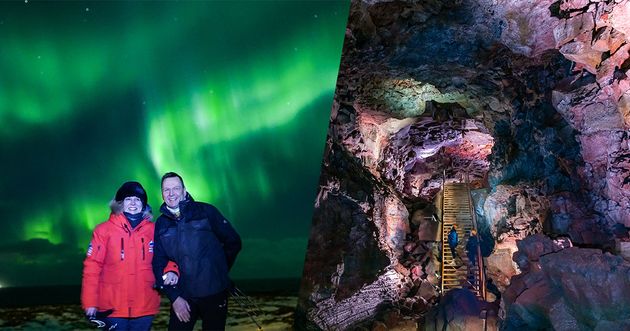 Lava Tunnel Evening Tour & Northern Lights Excursion from Reykjavík — photo 12