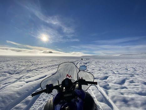 Meet us at Gullfoss - Snowmobile tour, available all year — photo 11