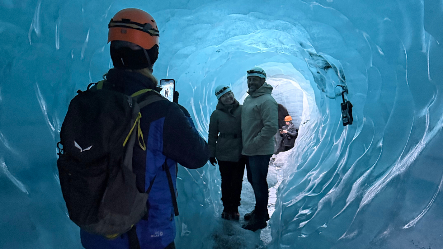 Katla Ice Cave & Black Beach with Drone, photo 19 of 21