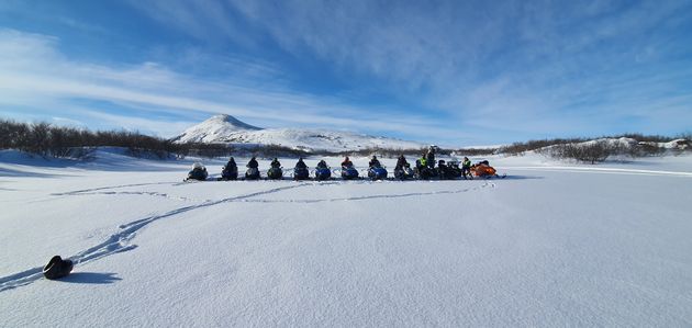 Lake Mývatn & Snowmobile Tour from Akureyri