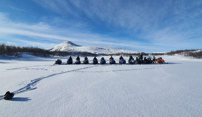 Lake Mývatn & Snowmobile Tour from Akureyri