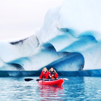 Kayaking at The Glacier Lagoon — photo 13