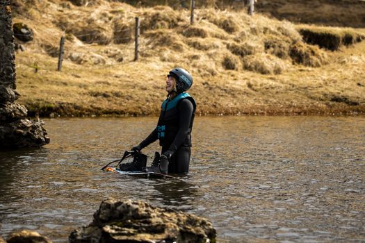 Sightseeing and water sports experience in Westfjords visiting Dynjandi waterfall — photo 6