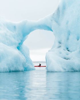 Kayaking at The Glacier Lagoon — photo 3